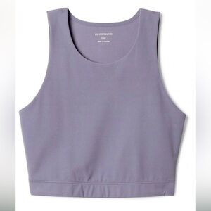 REI take your time bra top in larkspur (purple)